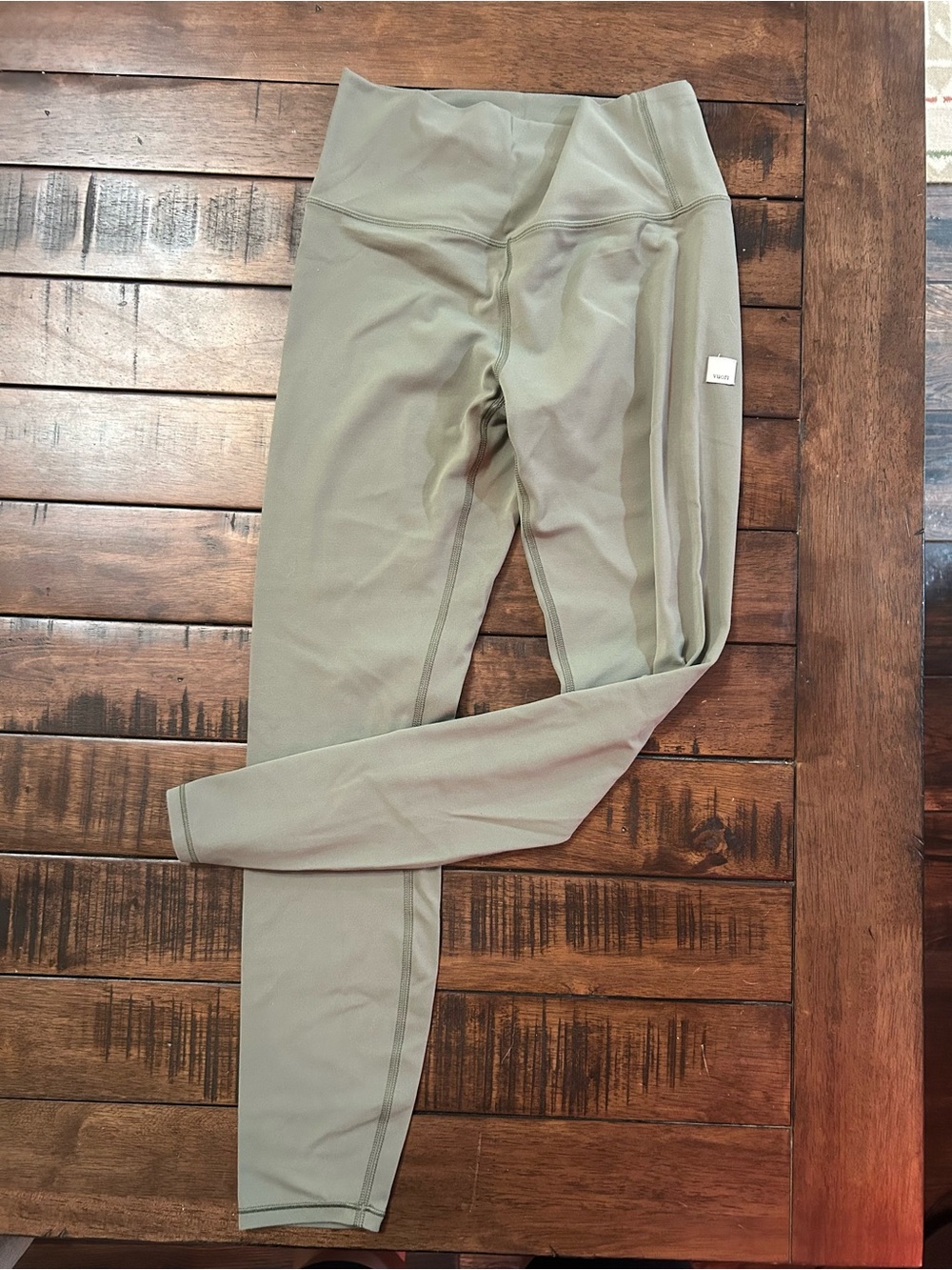 Vuori Olive Green High-Rise Leggings